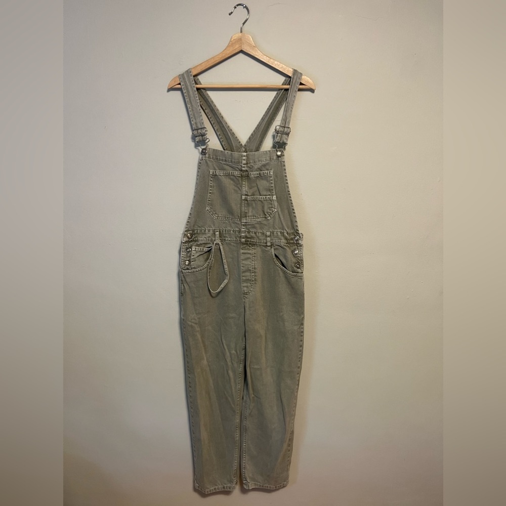 Free people ziggy denim overalls